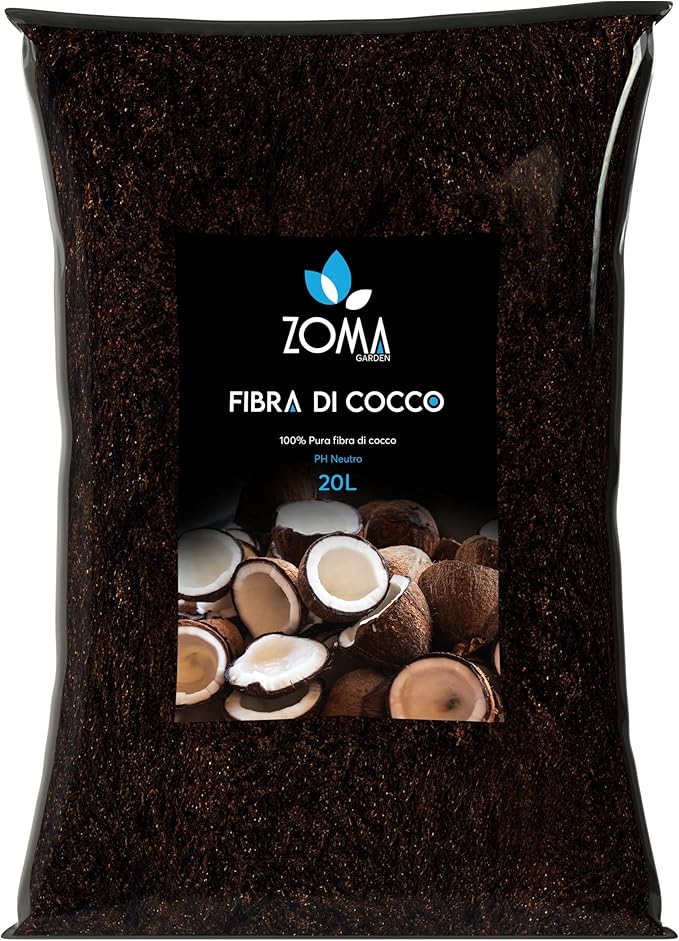 Fibra di cocco per piante