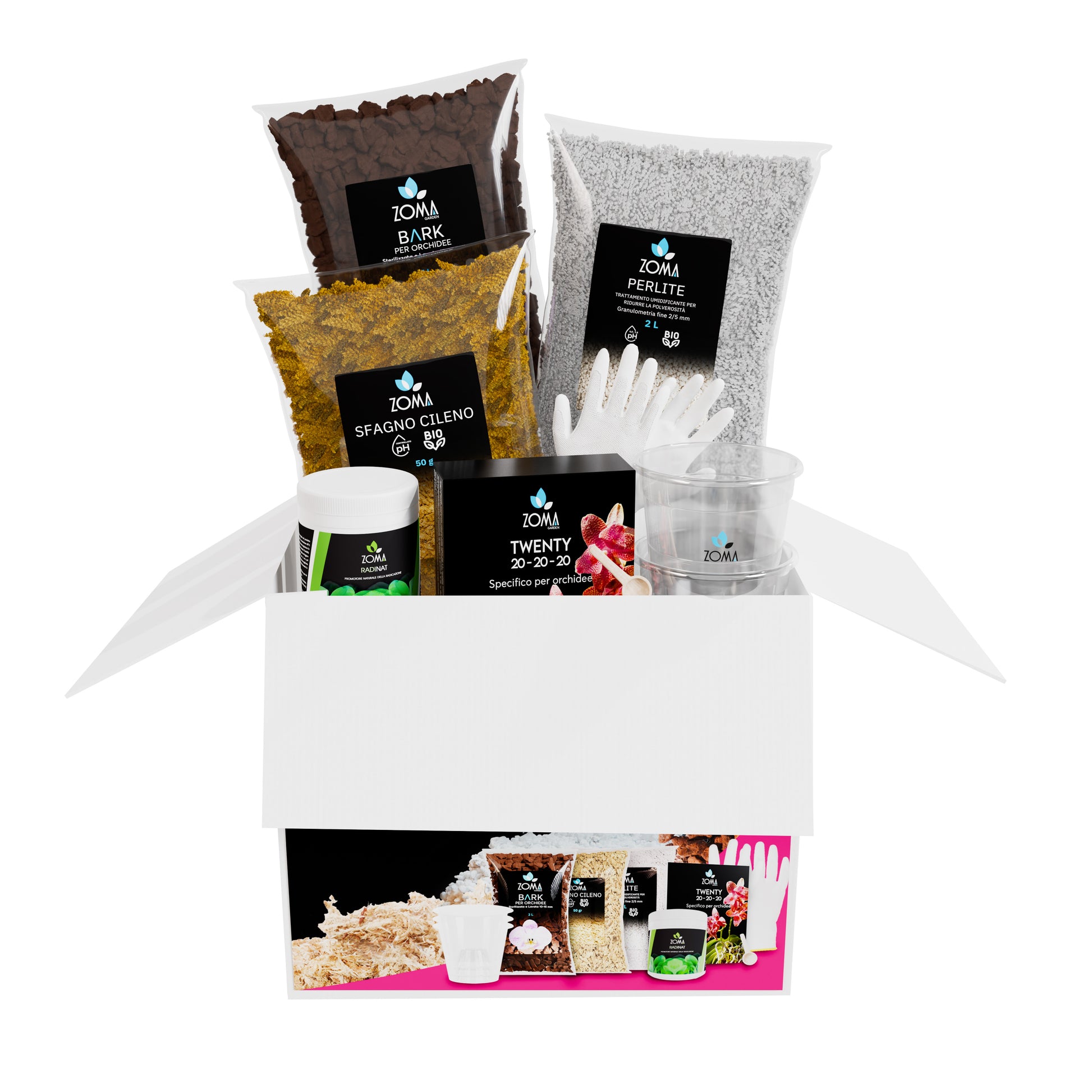 200 Bastoncini Di Legno Per Piante Novatool - Supporto Per Orchidee E Rampicanti, 40cm X 4mm - Foto 4